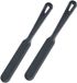 Westmark 2 spatules à crêpes, longueur : 33 cm chacune, Gentle, noir