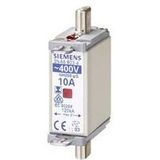 Siemens 3NA68104 Zekeringsinzetstuk Geschikt voor Zekeringsgrootte 000-4 Afmeting zekering : 0 25 A 400 V 3 stuk(s)