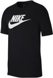 Nike Sportswear Icon Futura Tee Sportshirt - Maat S - Mannen - Zwart/Wit