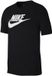 Nike Sportswear Icon Futura Tee Sportshirt - Maat S - Mannen - Zwart/Wit