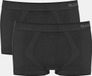 sloggi men GO Smooth Hipster 2P Heren Onderbroek - Zwart - Maat XL
