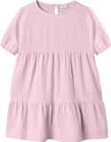 NAME IT NMFJASMIN SS DRESS NOOS Meisjes Jurk Katoen Violet Maat 92