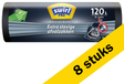 Swirl Aanbieding: 8x Swirl vuilniszakken PRO extra stevig 120 liter (96 stuks)
