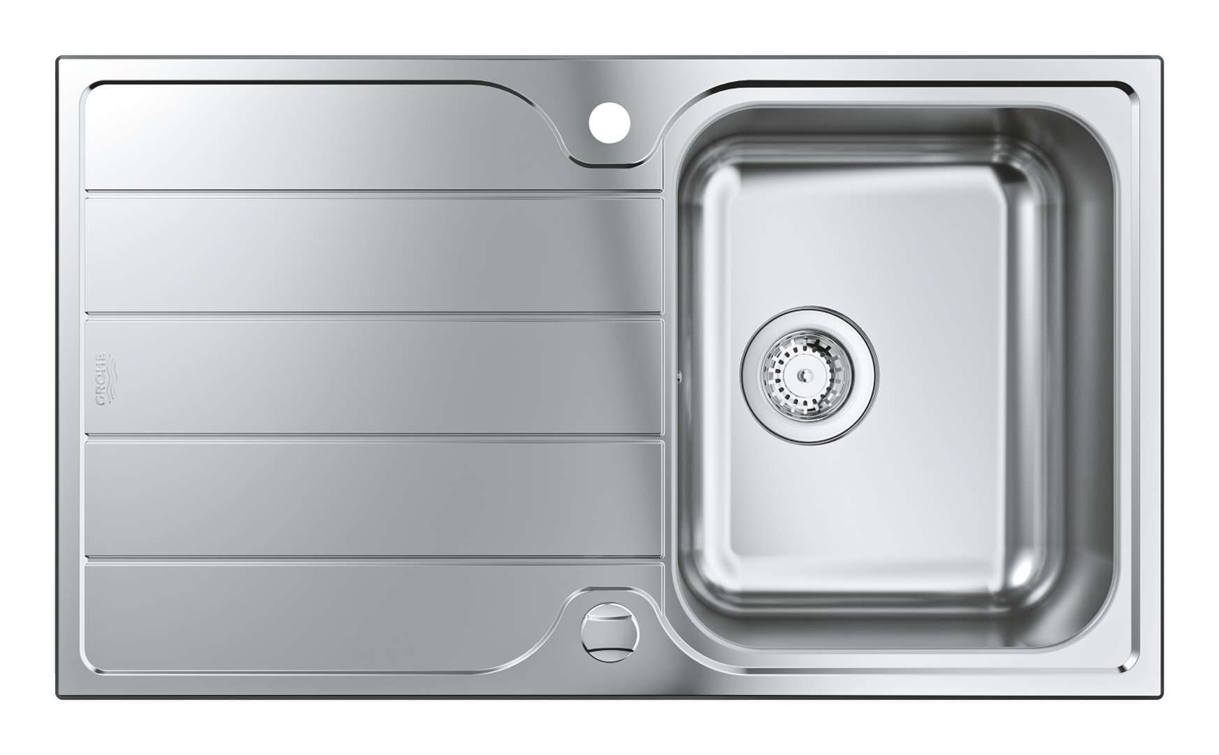 Grohe K500 - Spoelbak - 86x50 cm - Geborsteld RVS