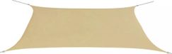 vidaXL Zonnescherm rechthoekig 4x6 m oxford stof beige
