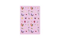 Art&Design24 Naturalia Notitieboek Fulvia Mendini, papier 70 g, 100 witte vellen, gestippeld, A5-formaat, 15 x 21 cm