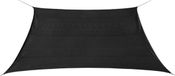 vidaXL Zonnescherm HDPE Vierkant 2x2 m Antraciet