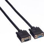 ROLINE SVGA kabel HD15 M/F, 20 m