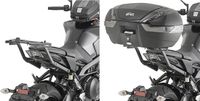 Givi Support de top case pour moto Yamaha 900 MT-09 2132FZ MONOKEY MONOLOCK Noir