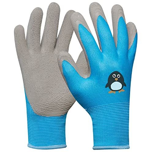 Gebol Pingu Winter Werkhandschoenen Kinderen - Blauw - Maat Kids - 1 Paar