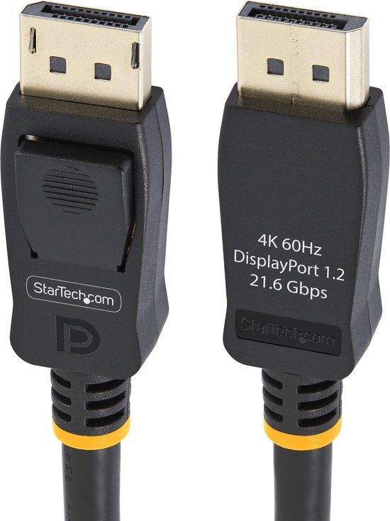 StarTech.com 2m DisplayPort Kabel - 10-Pack - DP 1.2 - 4K 60Hz - Zwart