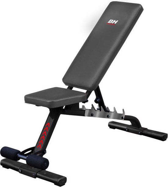 Multipositiebank G310FD - Zwart - 136x55x129 cm
