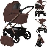 Lionelo Carmine 2-in-1 Kinderwagen - Bruin