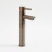 Hudson Reed Amara Robinet de lavabo haut à 1 trou pour lavabo à poser - Bronze brossé