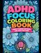 ADHD Focus Coloring Book Simple Flower Patterns and Bold Outlines: Overcome Sensory Overload and Brain Overwhelm with Therapeutic Floral Geometrics