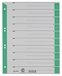 Leitz Tabbladen A4, 25 stuks, extra breed, grijs/groen, 100% gerecycled karton