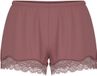 Mey Shorts Serie Pure Shine Lace Vrouwen Java Effen Viscose/Katoen XS