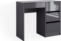 Vicco Sherry Kaptafel – 90 cm met 4 laden Antraciet