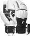 Reusch World Champ Lobster 3-Finger Ski Gloves Unisex White-Black Size 9