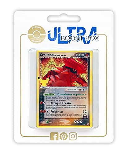 my-booster Groudon de la Team Magma (Team Magma's Groudon) 9/95 Classic Collection Holo - Ultraboost X Epée et Bouclier - Célébrations - 25 ans - Doos met 10 Franse Pokemon kaarten