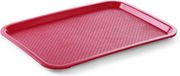 HENDI Medium fastfood dienbladen – rood – 305x415x20 mm – polypropyleen