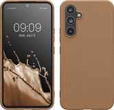 kwmobile telefoonhoesje geschikt voor Samsung Galaxy A54 5G - Back cover - TPU - Cappuccino