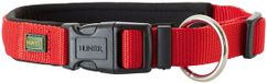 Hunter Vario Plus Hondenhalsband - Rood/Zwart