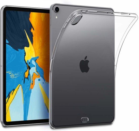 Ntech Apple iPad Pro 11 Soft TPU Case Transparant Siliconen iPad Hoesje - Back Cover