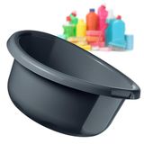 KADAX Kunststof kom, spoelbak, 20 l, antraciet