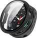 Wigento Samsung Galaxy Watch 9 8 44mm Beschermhoes + beschermglas H9