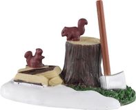 Lemax Axe and Logs
