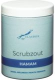 Claudius Cosmetics B.V. Scrubzout Hamam in handige pot - 1250 gram - met witte deksel - Hydraterende Lichaamsscrub