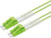 Roline glasvezelkabel 50/125µm OM5, LC/LC, LSOH, Low-Loss, groen, 1 m