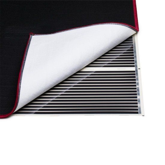 Quality Heating 46 x 92 cm Carpet Heating - Floor Heating - Heating Mat - 60Watt with Dimmer - Adjustable Power - Energy Saving - Local Heating