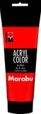 Marabu 12010025006 Acrylverf 225 ml Vermiljoenrood