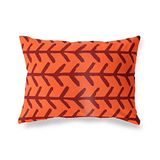 BonaMaison Oranje-Bordeaux Decoratieve Kussensloop, Kussenhoezen Bank, Decoratieve Kussenhoesjes, Kussensloop; Sofa, Slaapkamer, Kantoor, Auto 35x50 Cm - Ontworpen en vervaardigd in Turkije