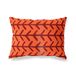 BonaMaison Oranje-Bordeaux Decoratieve Kussensloop, Kussenhoezen Bank, Decoratieve Kussenhoesjes, Kussensloop; Sofa, Slaapkamer, Kantoor, Auto 35x50 Cm - Ontworpen en vervaardigd in Turkije