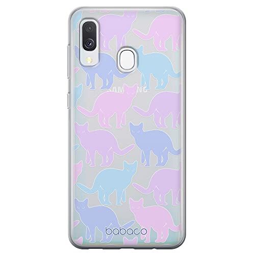 ERT GROUP mobiele telefoonhoesje voor Samsung A40 - Babaco Cats 011