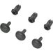 TRU COMPONENTS TC-SRR-355K203 TC-10820808 Rivet Shaft diameter 3 mm Black 1000 piece(s)