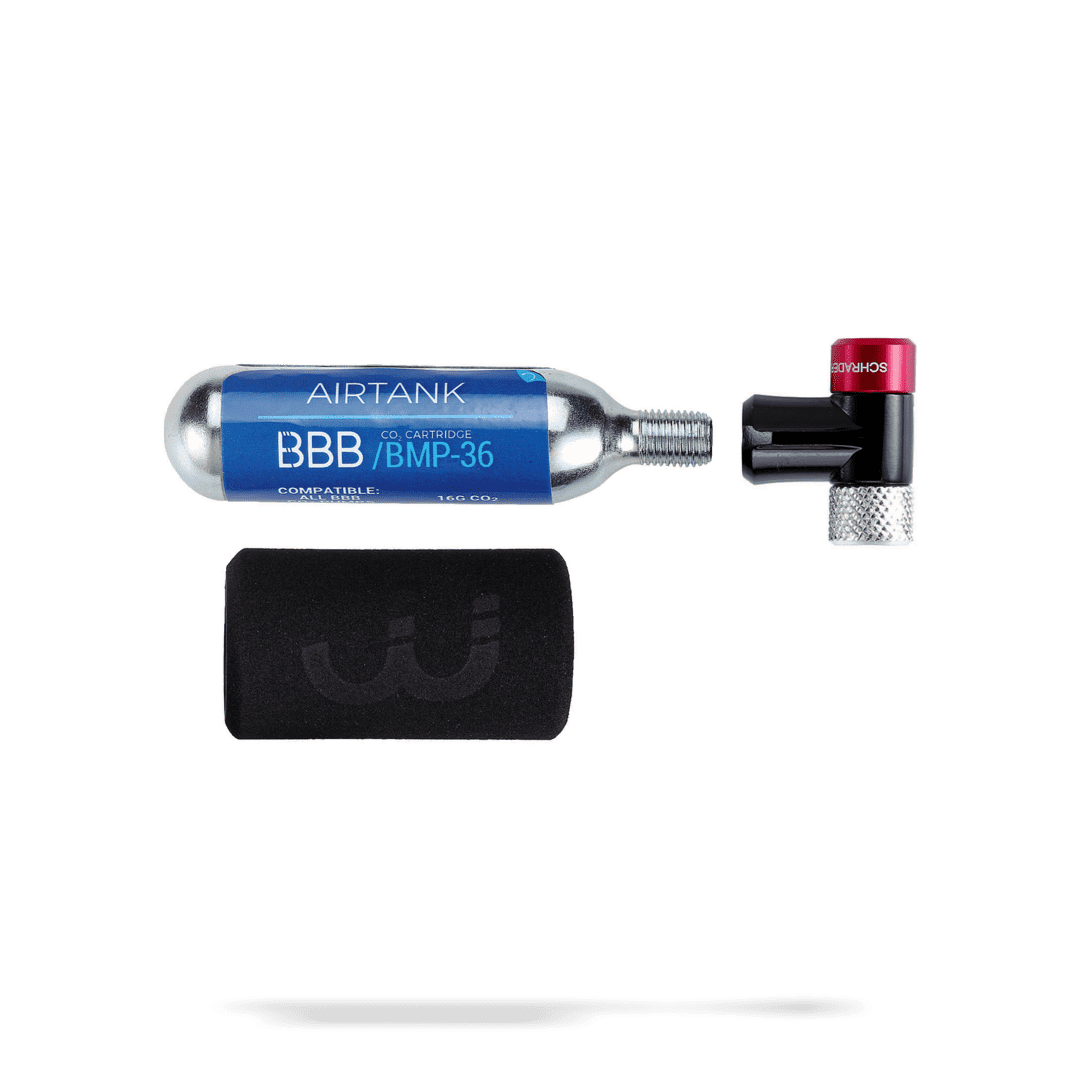 BBB AirSpeed - H8177O - Fietsaccessoires - Zwart, Rood, Zilver