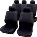 Petex 26174804 Sydney Autostoelhoes 11-delig Polyester Zwart