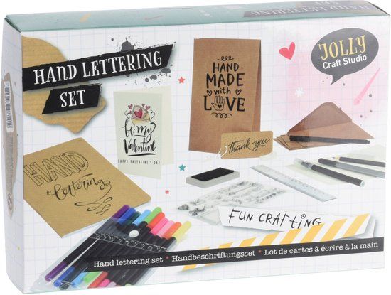 Merkloos Top1Toys Hand Lettering Starterset