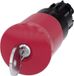 Siemens Noodstop-paddestoeldrukknop, 22mm, rood, met slot