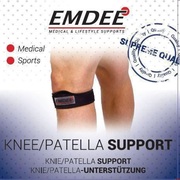 Emdee Supportband Knie Of Patella Zwart