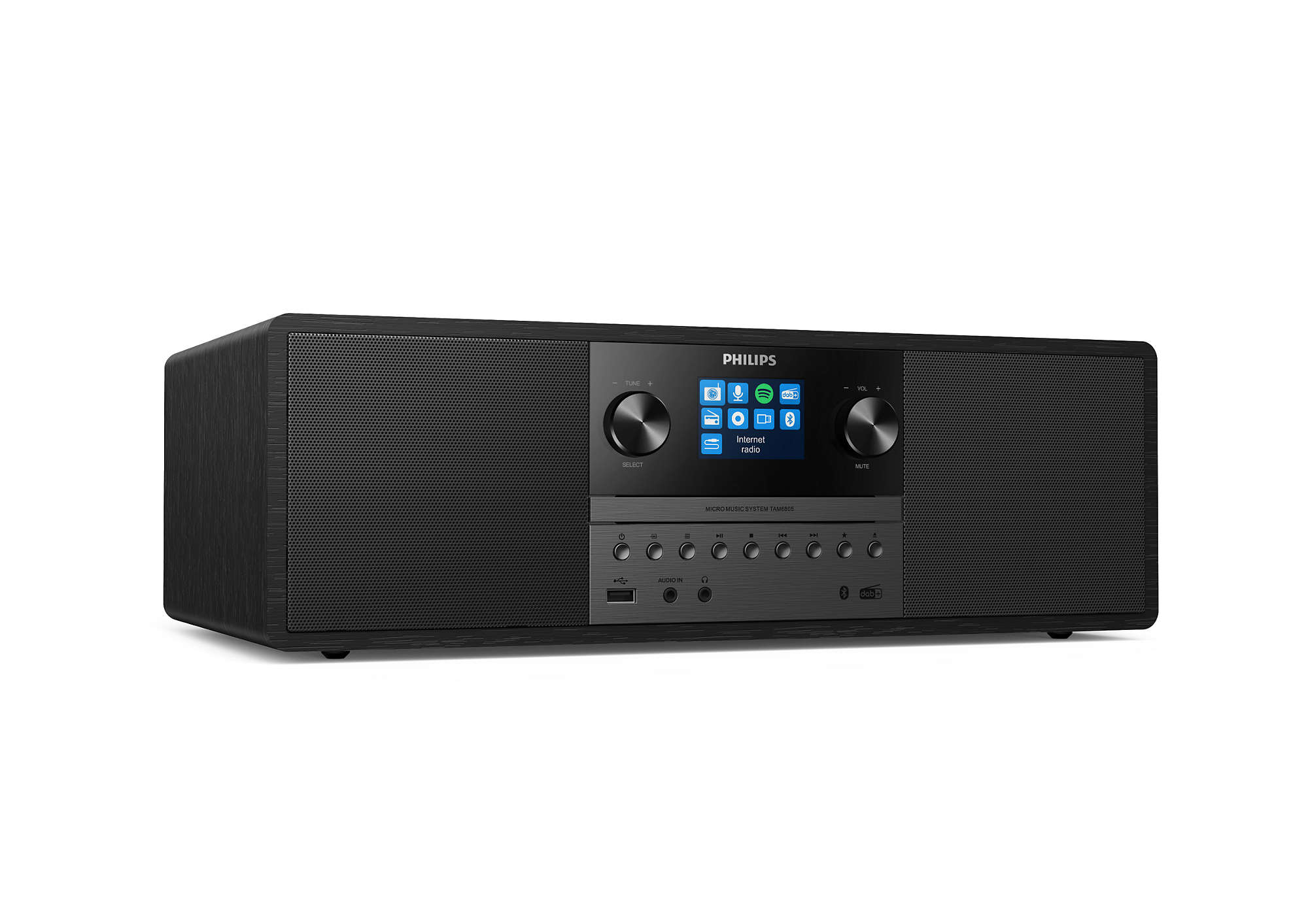 Philips Sound Philips TAM6805/10 - Home audio micro system - Black