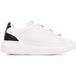 GUESS Chaussures femme Baskets Fionia White/Black DS26GU33 FLJFIOELE12, Blanc, noir, 36 EU