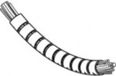 TOOLCRAFT TO-5454891 Kabelslang Zwart (Ø x l) 16 mm x 200 cm 1 stuk(s)