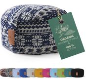 #DoYourYoga - Yoga kussen - »Vishnu« - rond meditatiekussen met bio-organische boekweit schalen vulling - H:15cm, diam.30cm - Style (1)