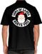 Bellatio Decorations Sons of Santa North Pole Foute kerst trui poloshirt - voor heren - zwart - kerstkleding L