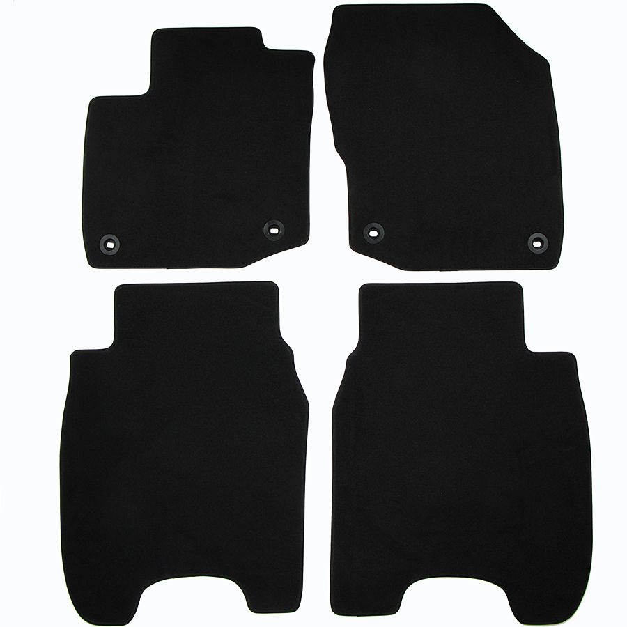Winparts GO! Velours matten passend voor Honda Civic 2012 - 4-delig